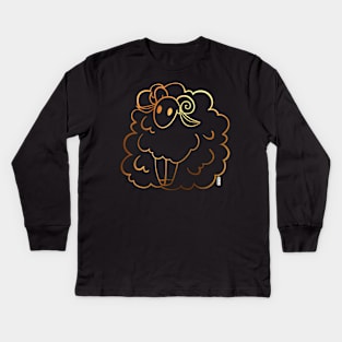 Golden Sheep Kids Long Sleeve T-Shirt